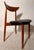 Mid-Century Modern 1960s Danish Modern Teak Dining Chairs, Sculptural Scandinavian Pair For Sale - Image 3 of 6