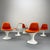 Space Age Dining Group with Table by Markus Farner & Walter Grunder for Herman Miller, 1960s, Set of 6 For Sale - Image 6 of 18