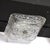 1960s Mid-Century Modern Murano Hand-Blown Textural Clear Glass Venini Flush Mount Chandelier For Sale - Image 18 of 18