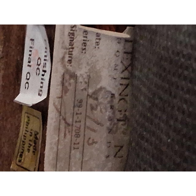Pair Lexington Furniture Coastal Rattan Lounge Chair – Vintage 1980s For Sale In Naples, FL - Image 6 of 7