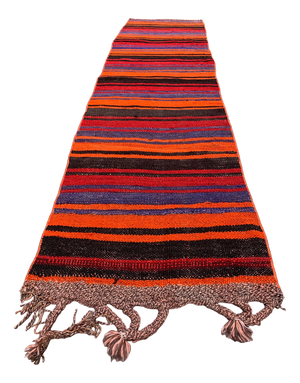 Turkish Narrow Kilim Runner Rug