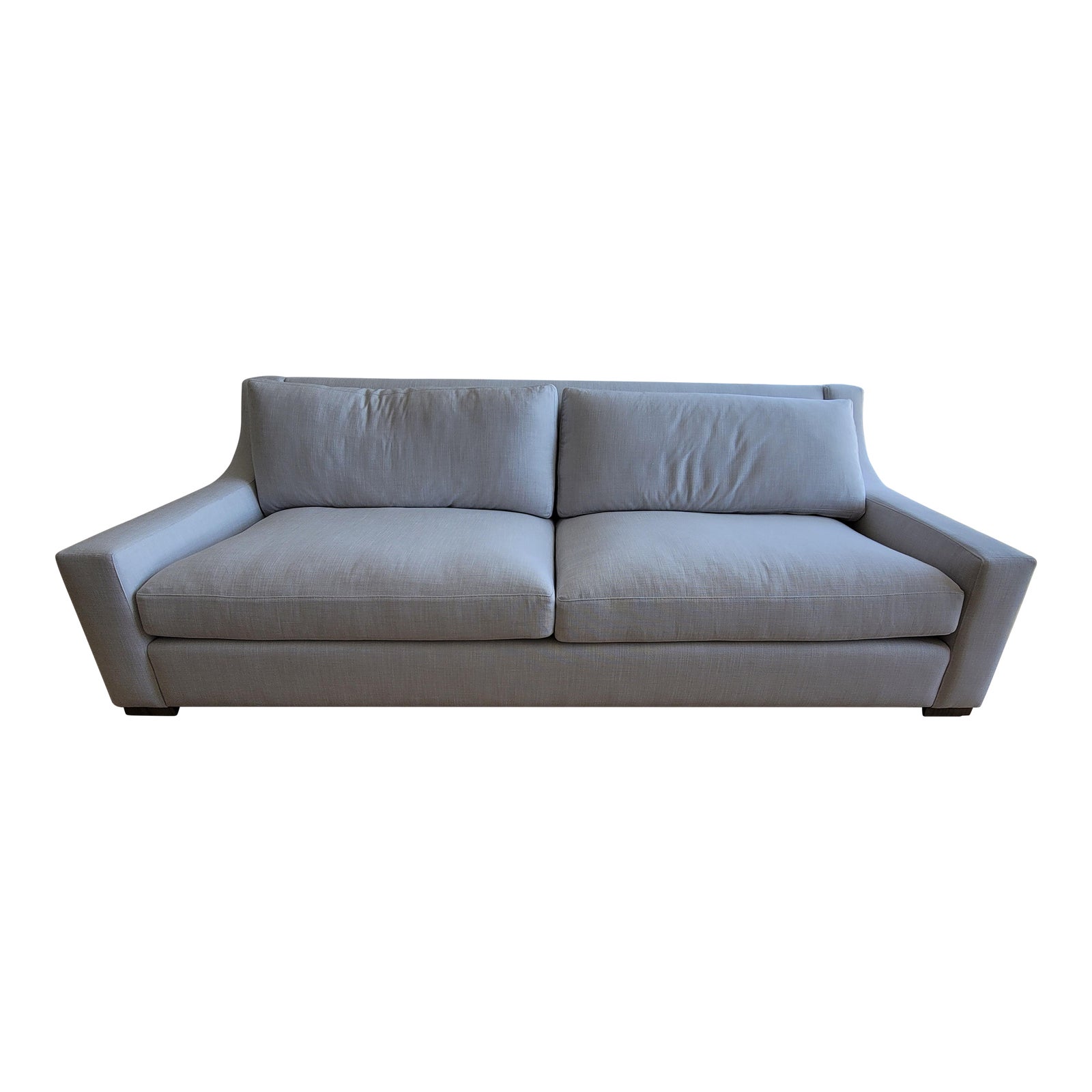 Restoration Hardware Linen Sofa Chairish