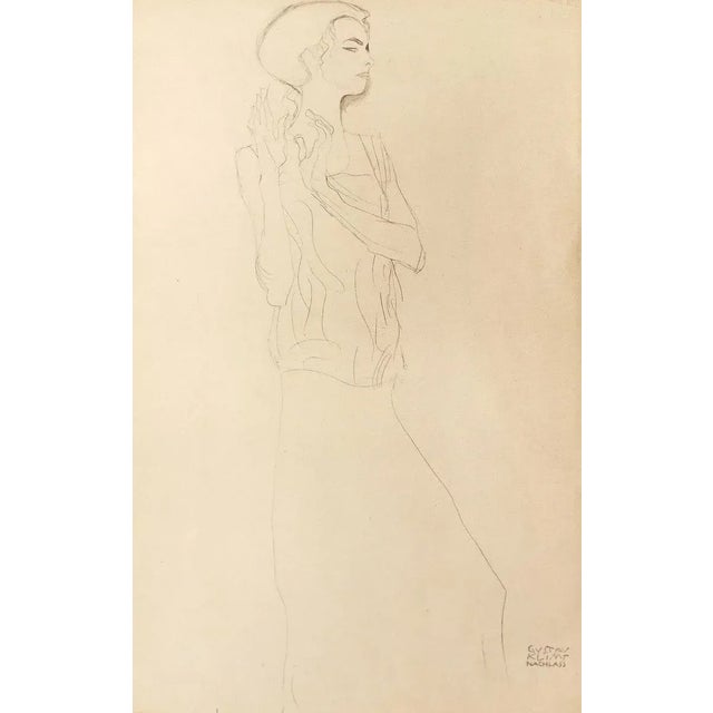 Sketch for a Frieze - Original Collotype Print - 1919 1919 For Sale - Image 4 of 4