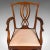 Wood 1800's Antique Drawing Room Elbow Chair For Sale - Image 7 of 10