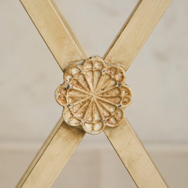 Beige 1970s French Neoclassical Umbrella Stand from Parisian Hotel For Sale - Image 8 of 11