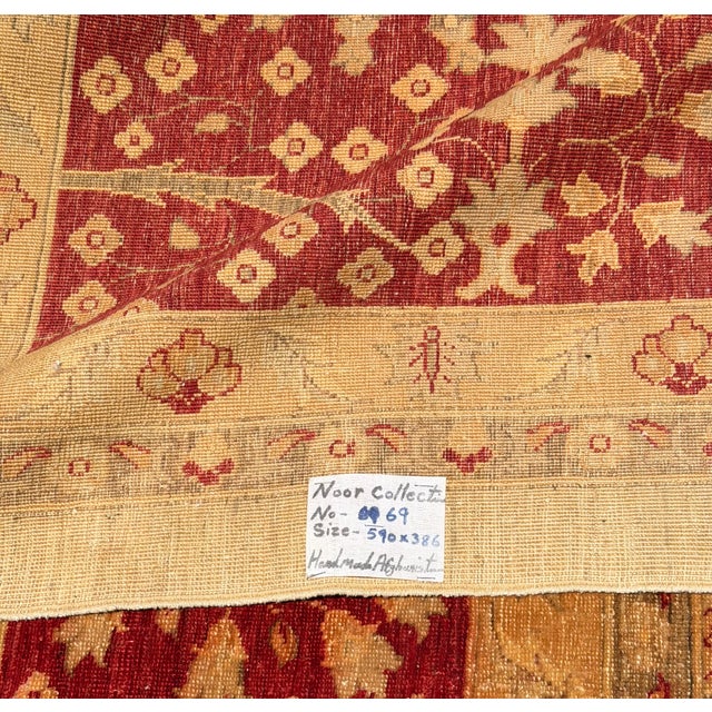 Huge Persian Wool Handmade Oushak Rug - Noor Collection For Sale In Los Angeles - Image 6 of 6