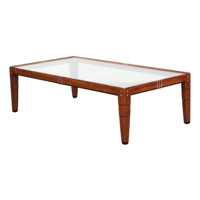 Art Deco Decoforma Series Coffee Table with Glass Top from Schuitema For Sale