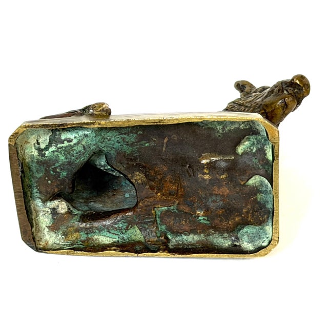 Italian Grand Tour Bronze “Porcellino” Boar After Pietro Tacca, Florence, 19th C For Sale - Image 9 of 10