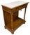 Antique Walnut Marquetry Pier Table, 1870 For Sale