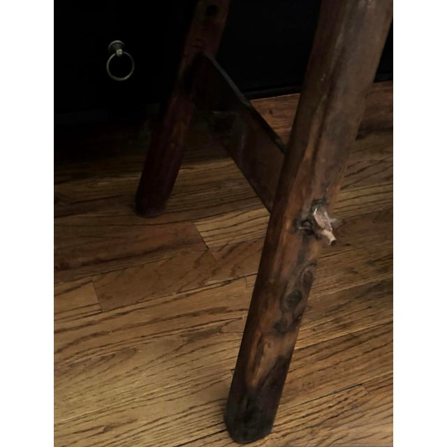 Contemporary 1940s Live Edge Walnut Coffee Table / Side Table For Sale - Image 3 of 3