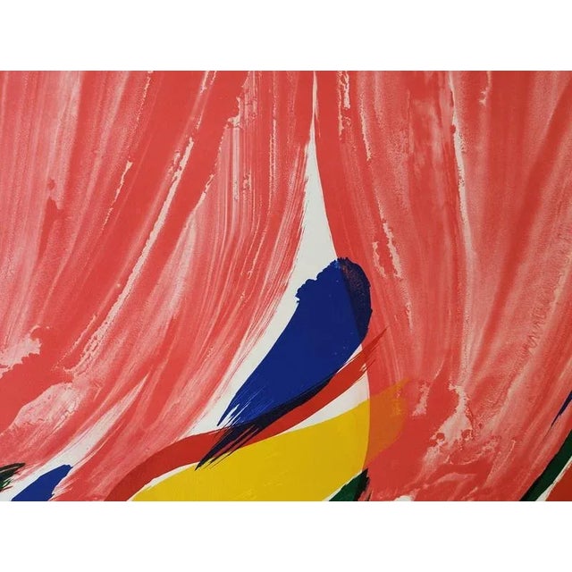 Contemporary Olivier Debre, Landscape Sign, 1989, Lithograph For Sale - Image 3 of 6