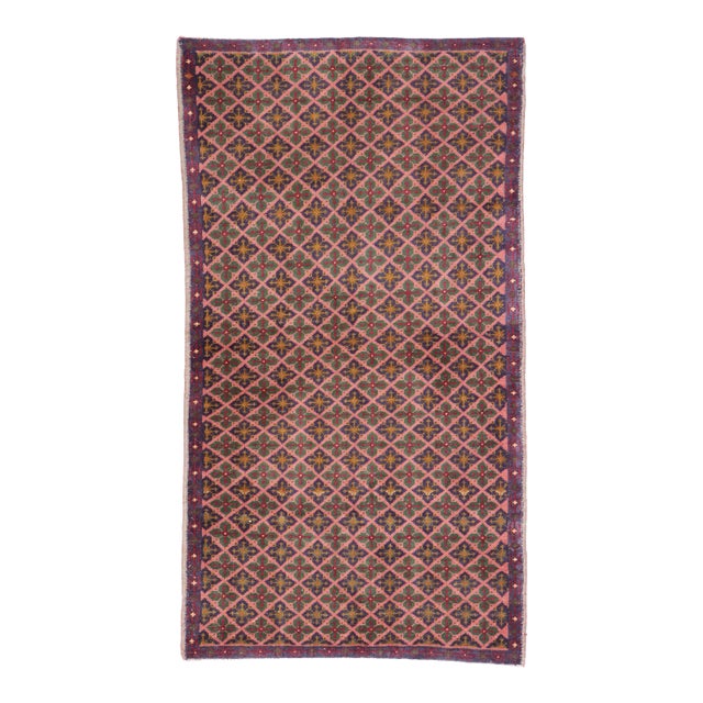 Vintage Turkish Sivas Rug, 03'01 X 05'07 For Sale