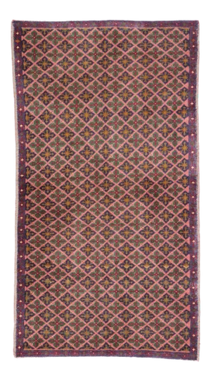 Vintage Turkish Sivas Rug, 03'01 X 05'07