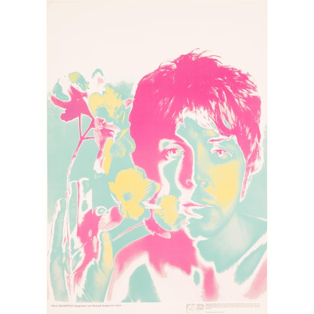 Pop Art The Beatles Set 5 Posters Richard Avedon 1967 Original Printing Stern Magazine For Sale - Image 3 of 15