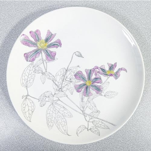 Vintage Plates in Porcelain, Set of 6 For Sale - Image 11 of 18