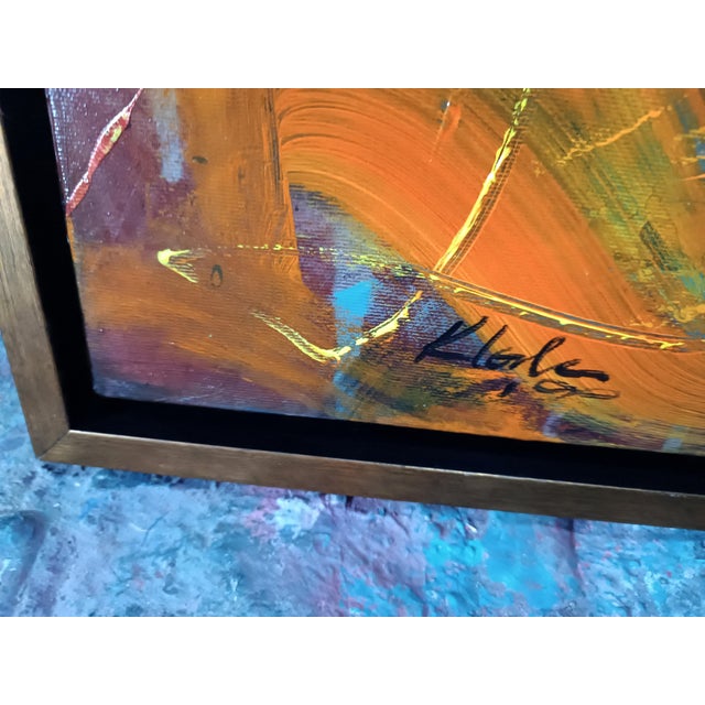 Ovidiu Kloska, Echoes of an Oniric Face, Acrylic on Canvas For Sale - Image 4 of 6