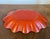 Antique 19th Century French Scarlet Lacquer Papier Mache Scalloped Oval Tray or Bowl For Sale - Image 11 of 13