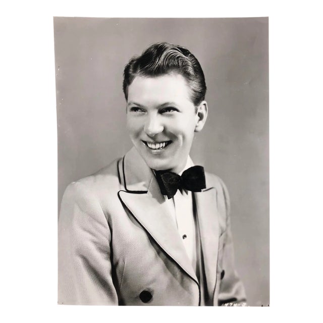 1935 Portrait of Entertainer in Tuxedo For Sale