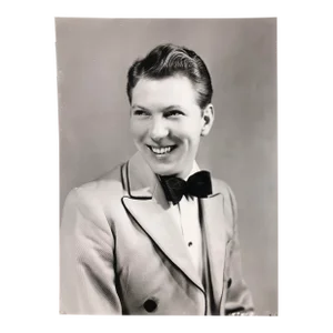 1935 Portrait of Entertainer in Tuxedo