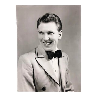 1935 Portrait of Trumpeter Johnny Davis in Tuxedo For Sale