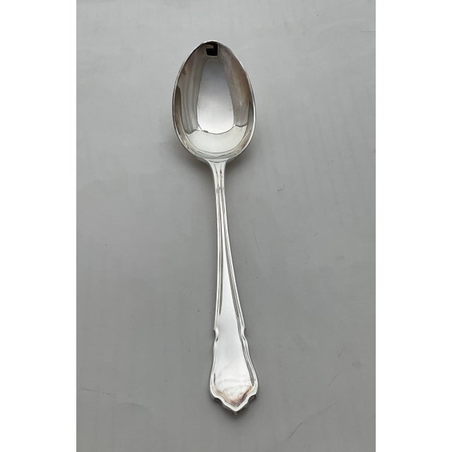 New 1980s Dessert Spoon & Fork, Du Barry - Set of 12 For Sale - Image 16 of 18