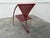 Red Red Metal Lounge Chair, 1950s For Sale - Image 8 of 9