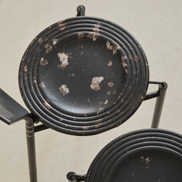 Black French 'Mrs Frick' Chair by Philippe Starck for Les 3 Suisses & Disform, 1985 For Sale - Image 8 of 11