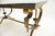Metal French Brass Coffee Table with Marble Top, 1930s For Sale - Image 7 of 9
