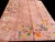 1930s Orange-Peach Floral Modern Antique Chinese Art Deco Rug Handknotted Carpet For Sale In New York - Image 6 of 7