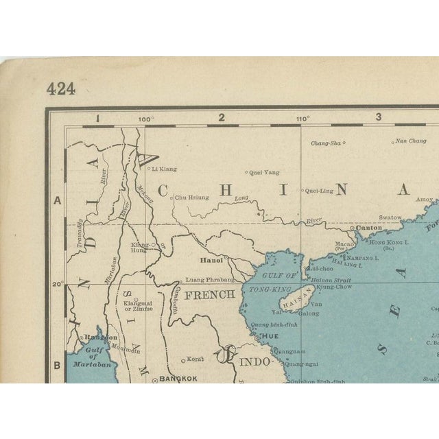 Antique Map of Oceania and Malaysia with Australia and New Zealand, 1899 For Sale - Image 6 of 12