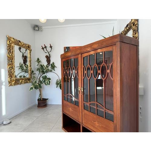 Vintage Art Nouveau Display Case, 1920s For Sale - Image 3 of 16