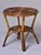 1950s Mid-Century Italian Rattan & Bamboo Two-Tier Side Table For Sale - Image 5 of 10