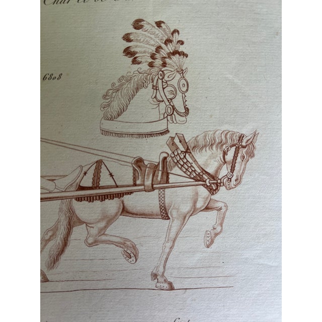 1839 Nicolas-Xavier Willemin French Medieval Manuscript Engraving From Monuments Français Inédits For Sale In Houston - Image 6 of 7