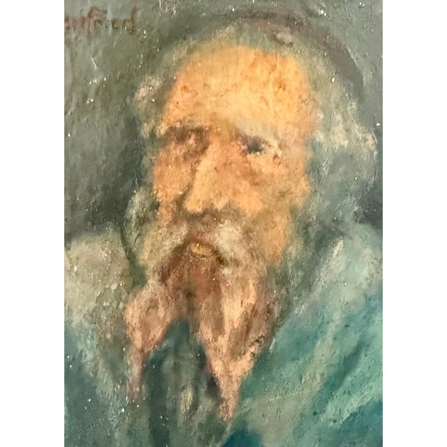 Alois Heinrich Priechenfried Hand signed upper left Dimensions: 5 X 4 without frame 4 X 3 This evocative portrait by Alois...