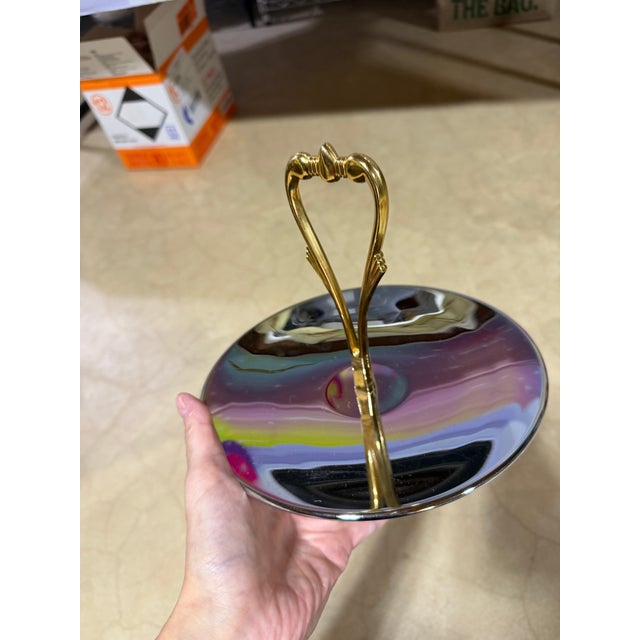 Set of 3, 1960s Mid-Century Modern Kromex Trays For Sale In Chicago - Image 6 of 8
