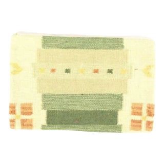 Vintage Hand Knotted Pillow For Sale