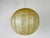 A cocoon hanging lamp made in Italy in the 1960s. It has a beautiful round design, which is similar to the lamps made by...