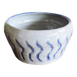 Vintage Stoneware Studio Pottery Bowl