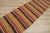 1970s Turkish Orange Striped Runner Rug For Sale - Image 11 of 13
