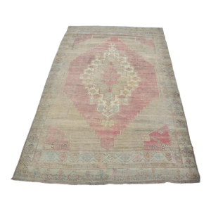 Vintage Handknotted Area Carpet