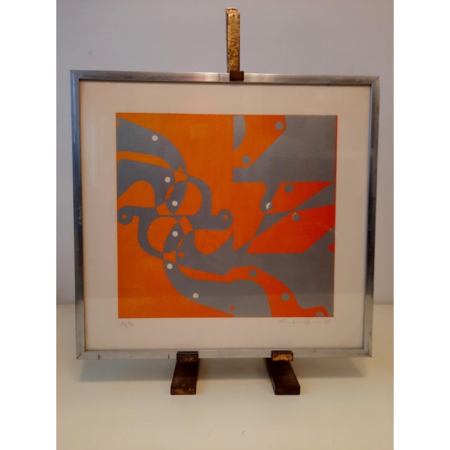 Vitantonio Russo, Untitled, Original Artwork on Paper, 1971 For Sale - Image 10 of 11