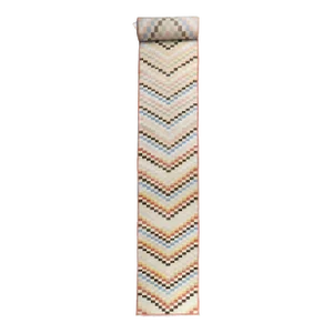 Vintage Turkish Deco Runner, 3' X 20'8''