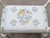 Vintage Chic Turned-Leg Cream Boho Bench For Sale - Image 4 of 13