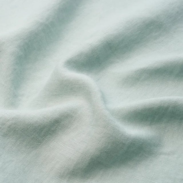 Contemporary Schumacher Leslie Stonewashed Sheer Fabric In Mineral For Sale - Image 3 of 3