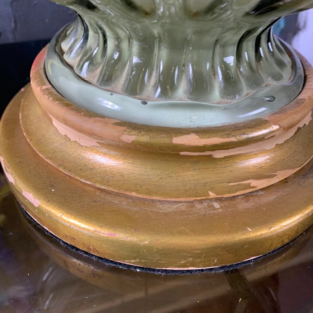 Murano Marbro 1950's Tall Table Lamp For Sale - Image 9 of 12