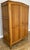 Vintage French Louis Oak 2-Door Bedroom Armoire For Sale - Image 9 of 11