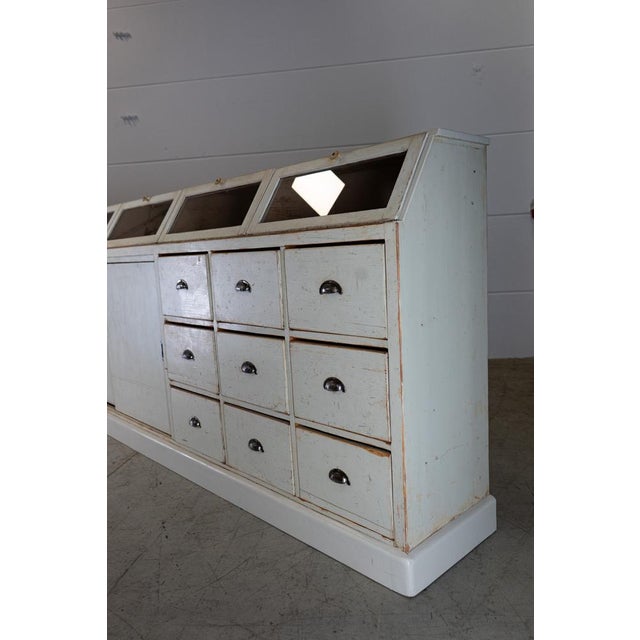 Short Cabinet with Drawers, 1940s For Sale - Image 10 of 15