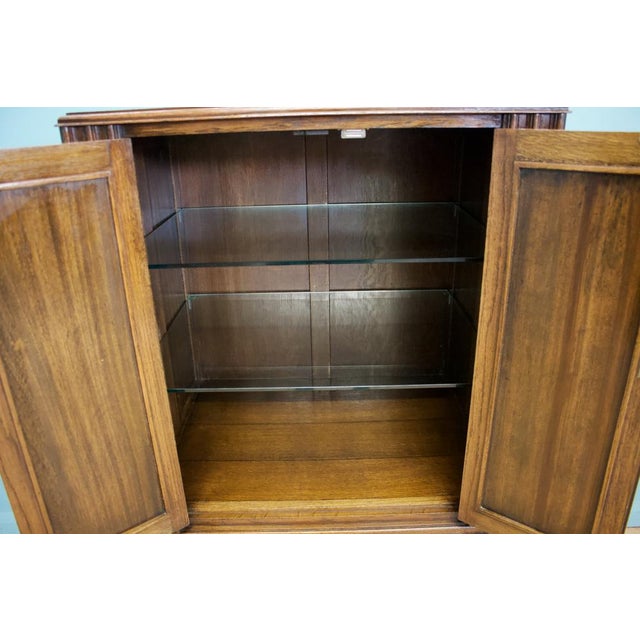 Wood Vintage Oak Drinks Cabinet, 1960s For Sale - Image 7 of 8