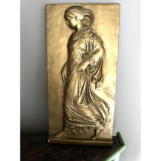 Antique Plaster Cast Relief of Gadiva For Sale - Image 15 of 16