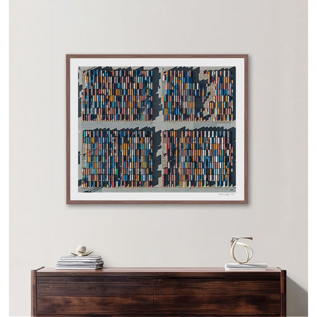 Contemporary "AV_Harbour_001" Contemporary Limited Edition Fine Art Photograph Print by Bernhard Lang For Sale - Image 3 of 12